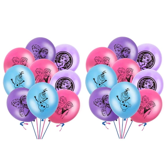 Frozen Girl Balloons Party Supplies Birthday Favors Decorations Decor Kit Latex