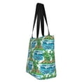 thumbnail image 4 of Kdxio Hawaii Palms Women Reusable Grocery Bags Foldable Ripstop,Reusable Shopping Bags for Shopping,Gym,Gift, 4 of 8
