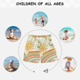 thumbnail image 6 of FORMRS Boys Swim Trunks Quick Dry Mesh Liner Boardshorts Sizes XS-XL, Beige Clouds, 6 of 7