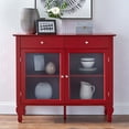 thumbnail image 4 of Copper Grove  Rawdon Glass Front Buffet/Sideboard Green Lily, 4 of 5