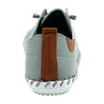 thumbnail image 2 of Lunar Womens St Ives Leather Sneakers, 2 of 4