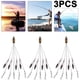 thumbnail image 1 of Señuelo de Pesca Kuymtek Con Paraguas 5 Brazos 3 uds Juego Cabezales Giratorio a Presión, 1 of 8