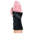 thumbnail image 4 of Med Spec V-Strap Wrist Support Brace, 8" Black, XX-Small, Left, Short, 4 of 4