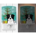 thumbnail image 2 of Carolines Treasures Christmas Tree and Border Collie Ceramic Night Light 6x4x3 multicolor, 2 of 2