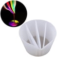 thumbnail image 3 of Taza dividida Suministros para verter pintura Taza medidora de resina Taza de tóner Taza mezcladora Taza de distribución para de árbol Cintas 4 canales Soledad Tazas para mezclar, 3 of 9