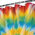 thumbnail image 3 of Rainbow Tie Dye Mandala Pattern Shower Curtain 72"x72" ,Bathroom Decorative Shower Curtains Set with 12 Hooks,Modern Waterproof Washable Shower Curtain, 3 of 6