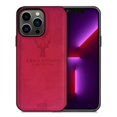 thumbnail image 1 of SCTP IP13P-DEER-RD Étui de Protection pour Iphone 13 Pro&44; Rouge, 1 of 1