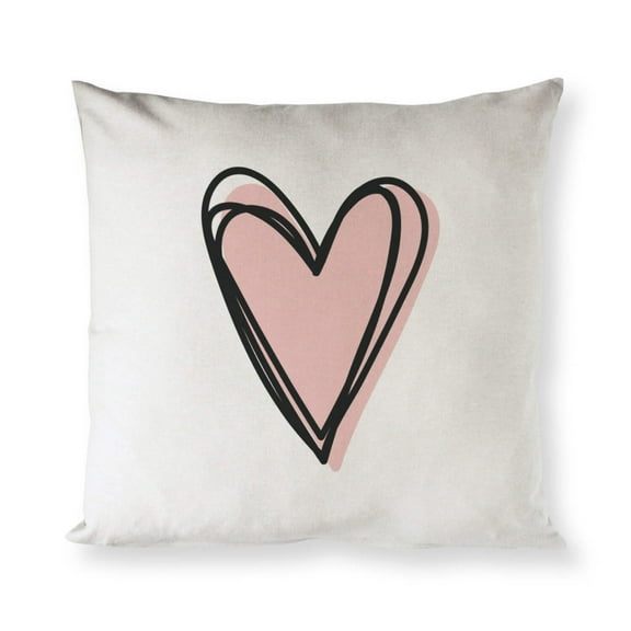 Heart Pillow Cover
