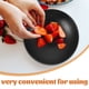 thumbnail image 4 of Tazón de frutas de pie Pedestal Tazón Cerámico Bowl Bowl Contenedor de frutas para el almuerzo Bandeja de frutas, 4 of 8