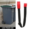 thumbnail image 4 of Trash Can Lid Lock for Raccoons Trash Can Lock Elastic Rope Garbage Can Locks for Animals Bear Outdoor Trash Bin Bungee Cord Strap Locking Trash Can During Strong Wind, 4 of 6