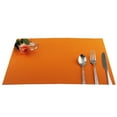 thumbnail image 5 of SPRING PARK Table Mats, Non-Slip Insulation Washable Heat Resistant PVC Placemats for Dining Table, Crossweave Woven Vinyl Table Mats, 5 of 7