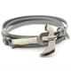 thumbnail image 4 of 2019 Nuevas pulseras de identificación con ancla y cabeza de hacha doradas de moda para hombres Cuerda de supervivencia C,9, 4 of 4