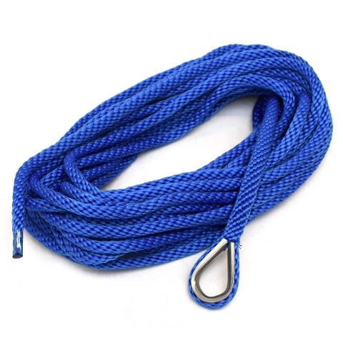 Extreme Max Boat Anchor Line 3006.2051 | BoatTector Blue 3/8In x 50Ft
