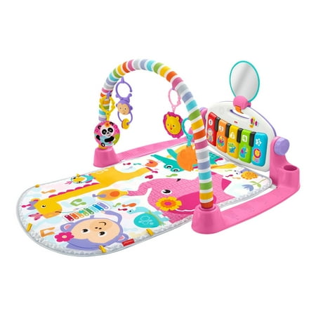 Fisher-Price Deluxe Kick-and-Play Piano Gym, Multicolor (FVY58)