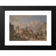thumbnail image 2 of David Hodgson 18x14 Black Modern Framed Museum Art Print Titled - The Haymarket, Norwich, 2 of 5