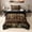 Black Peach 2, variant on Erosebridal Fox Twin Comforter Sets, Rustic Wood Bedding Set, Black Reversible 2pcs 1 Comforter and 1 Pillowcase