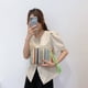 thumbnail image 3 of Bolsos de noche Likrtyny Rayas Totes Playa Vacaciones Monederos para Mujeres, 3 of 9