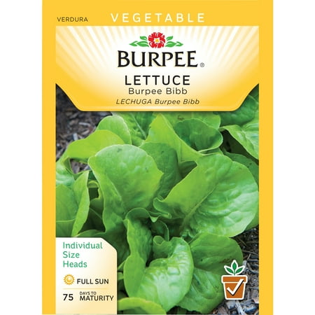 Burpee-Lettuce, Burpee Bibb Seed Packet