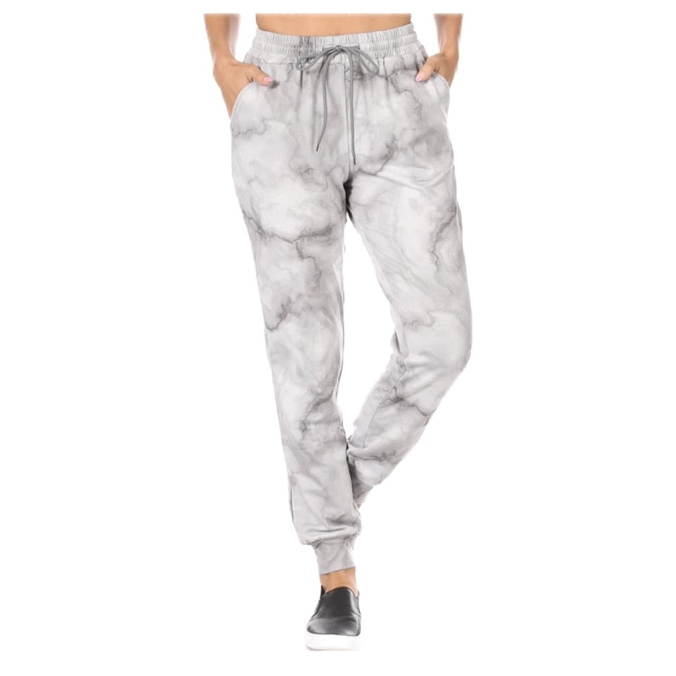 Jogger Pants Fleece Lined High Waisted 