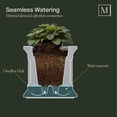 thumbnail image 5 of Fairfield 18in Square Planter - Graphite Grey, 5 of 11