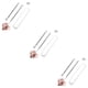 thumbnail image 3 of Vogacara 2Pcs Dead-skin Remover Kit Stainless Adults Handle Steel Comfortable Pusher Cuticle Anti-Skid Tools Professsionals Type1, 3 of 5