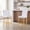 White + Gold, variant on Bar Stools Set of 2,Black Crocodile Leather Barstools, PVC Leather Upholstered Bar Stools, Counter Height Bar Chairs for Kitchen Island, Dining Area - Silver