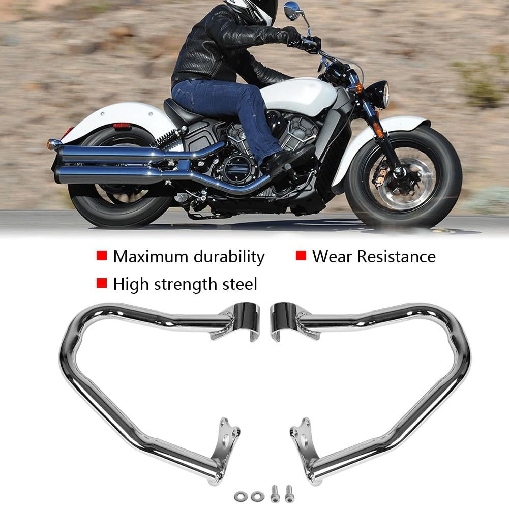 Garosa 2pcs Motorcycle Front Bumper Guard Cover Tank Protector for