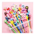 thumbnail image 1 of 20Pcs Cartoon Pens Eco Friendly Plastic Assorted Cute Style Bright Colors Writing Pens for Students Kids School, 1 of 5