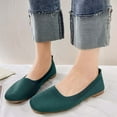 thumbnail image 2 of YLYL Women's Knit Ballet Shoes Round Toe Slip on Comfort Soft Dressy Casual Office Work Wedding Flat Shoes, 2 of 6