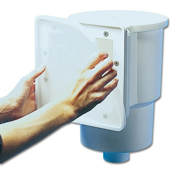 <p>Aquador 71010 Above Ground Widemouth Skimmer Closure Lid Cover Only</p>