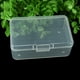 thumbnail image 2 of 1Pc Rectangular Plastic Transparent With Lid Small Storage Box Collection Container Case For Jewelry Finishing Accessories, 2 of 5