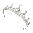 thumbnail image 3 of OFFIGAM Alloy Crystal Wedding Headband Headwrap, Elegant Bridal Hair Accessory, 1 Piece for Stunning Look, 3 of 8