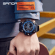 thumbnail image 4 of Reloj Hombres Digital Moda Deportiva Impermeable Azul, 4 of 5