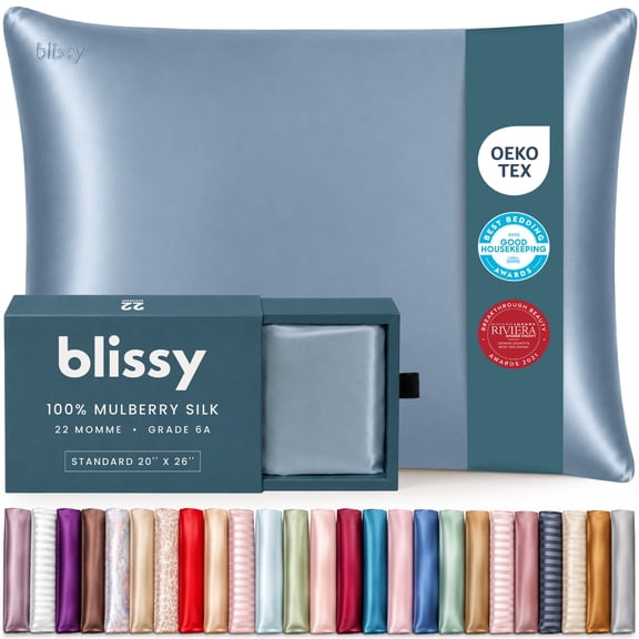 Blissy Silk Pillowcase - Standard
