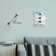thumbnail image 2 of Stupell Industries Black Striped Lighthouse with Quaint Cabin Wall Plaque, 10 x 15, Design by Melissa Hyatt LLC, 2 of 6