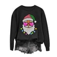thumbnail image 5 of jehdhy Christmas Sweatshirts for Women Fashion Loose Casual Crewneck Long Sleeve Cute Pullover Fall Winter Graphic Tops, 5 of 6