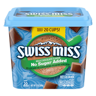 Swiss Miss Hot Cocoa Drink Mix, Milk Chocolate, 4.78 Lb Canister