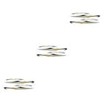 thumbnail image 3 of Becaristey Easy To Attach Car Accessory Cool Style And Personalized Fashionable Decorative Black and Gold 3Set, 3 of 6
