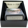 thumbnail image 3 of Zippo Lighter - American Flag Skull Black Matte, 3 of 3