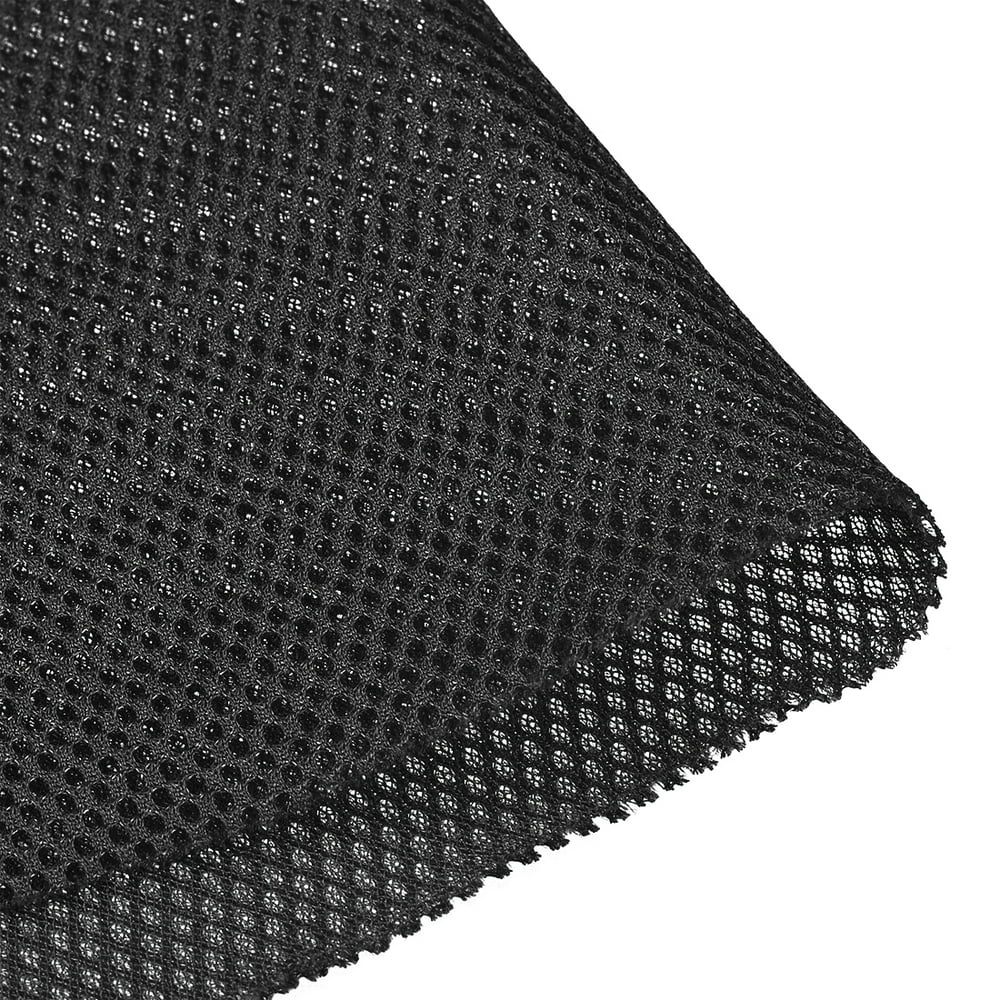 Uxcell Speaker Grill Cloth 20x57 Inch Fiber Stereo Fabric DIY Black