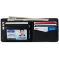 thumbnail image 4 of Alpine Swiss Wallet for Men Nolan Commuter Bifold Dual ID Windows for License Work Badge RFID Protection Divided Bill Section Gift Boxed, 4 of 7