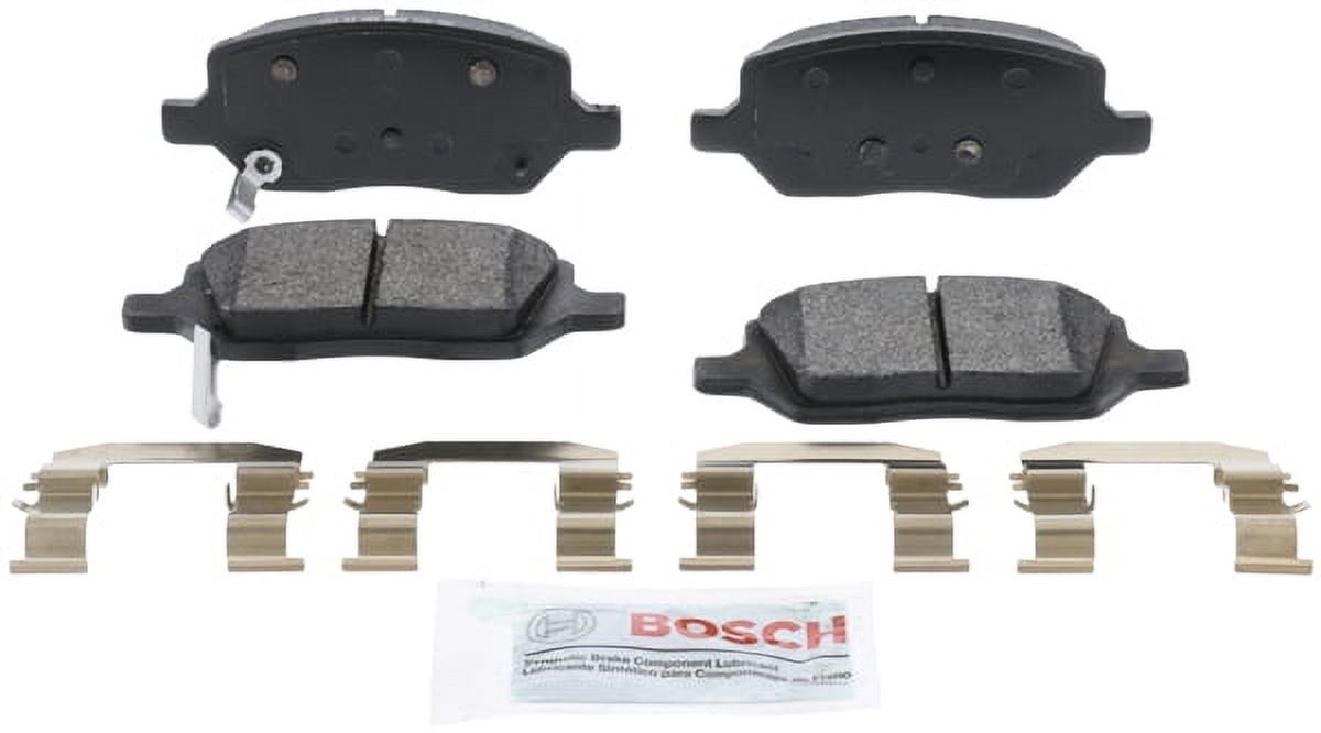 Bosch BE1093H Bosch Blue Semi-Metallic Brake Pads with Hardware