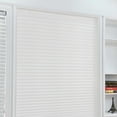 thumbnail image 4 of 1pc Self\-Adhesive Windows Blinds Half Blackout Curtains For Bathroom Balcony Shades For Living Room Window Home Door Decor white 60*150cm, 4 of 9