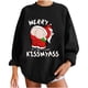 thumbnail image 1 of Sudaderas de Cuello Redondo de Navidad Para Mujer Moda Casual Manga Larga Impreso Ladies Tops Odeerbi ODB208487, 1 of 6