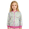 thumbnail image 2 of Girls Shine Baseball Jacket Loose Fit Outerwear Fall Casual Wear Clothes, 2 of 3
