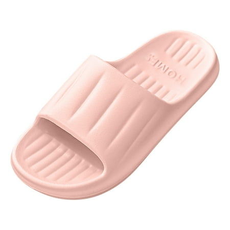 

CBGELRT Slipps Shoes for Women Indoor Walking Casual Shoe Fashion Four Season Women Slippers Non Slip Comfortable Open Toe Solid Color Simple Stylepink Asian Size 37