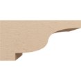 thumbnail image 3 of 8"W x 16"D x 8"H Wide Newport Rough Cedar Woodgrain TimberThane Corbel, Primed Tan, 3 of 6