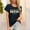 *Black, variant on Womens Easter Print Crewneck Short Sleeve T-Shirt ,Casual Loose Holiday Top Purple,Womens Plus L