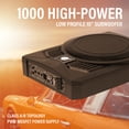 thumbnail image 3 of Planet Audio P10AWK 10 Inch 1000 Watt Under Seat Powered Car Subwoofer, 3 of 7