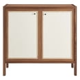 thumbnail image 4 of Capri 33" Wood Grain Storage Cabinet in Walnut, 4 of 9
